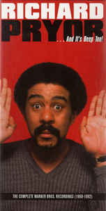 Richard Pryor ‎ . And It's Deep Too!: The Complete Warner Bros. Recordings (1968-1992) sealed